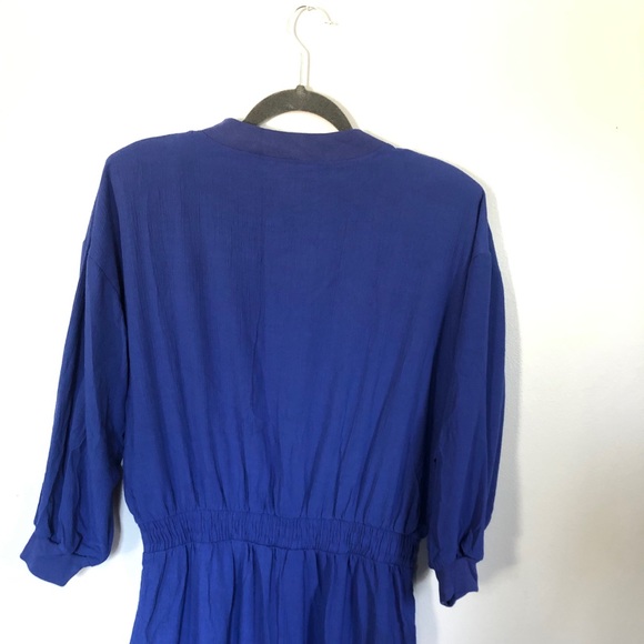 Vintage Adolfo Sport Blue Jumpsuit - Picture 6 of 7